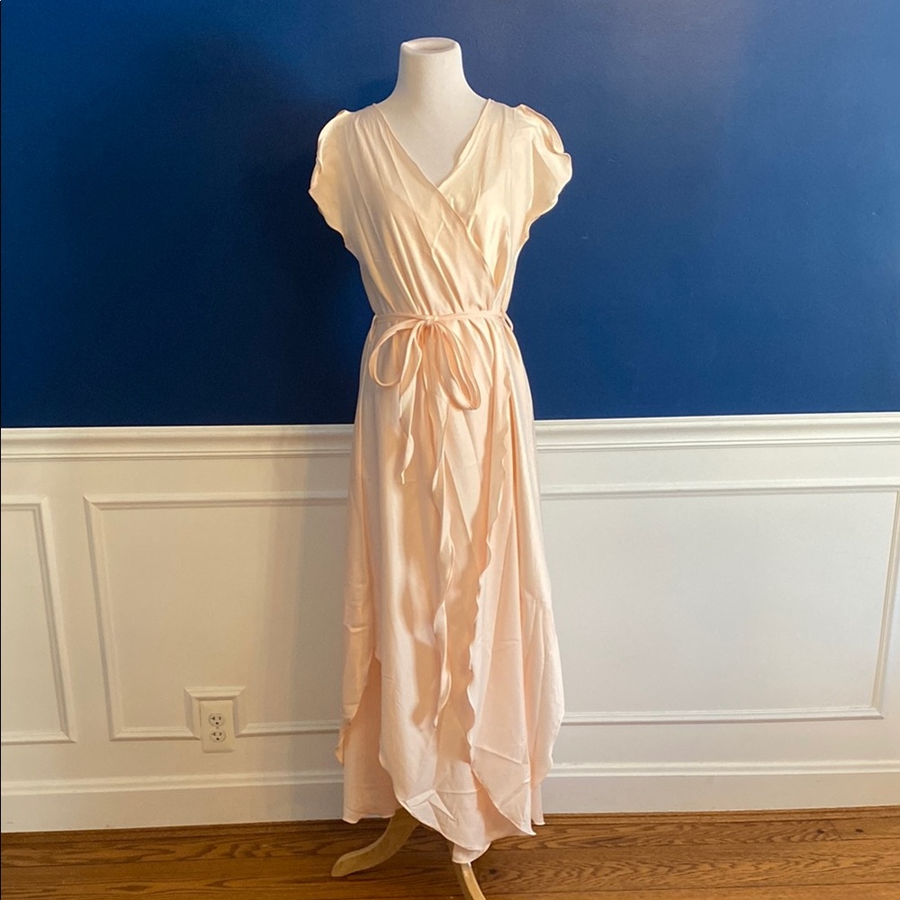 Two piece Robe and Gown Pale Pink